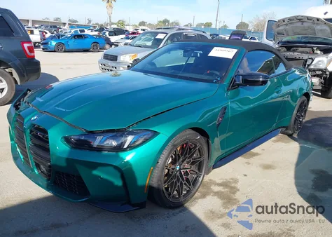 2025 BMW M4 Competition xDrive z USA, uszkodzony, nr VIN WBS43BA05SCU69503